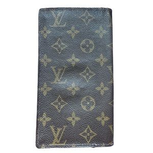 Louis Vuitton Vintage Monogram Porte Yen Cartes Check Cover Credit Card Wallet